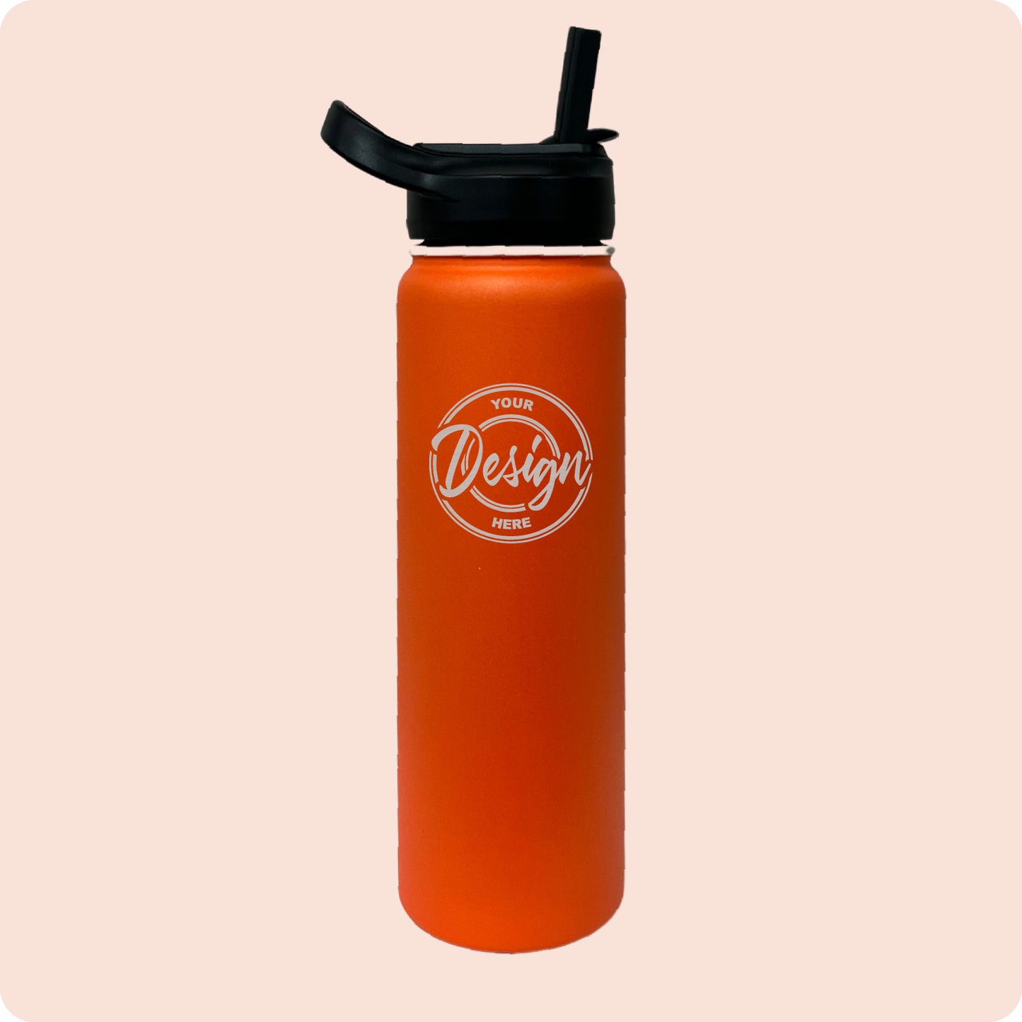 Toccoa 24oz Water Bottle | Orange