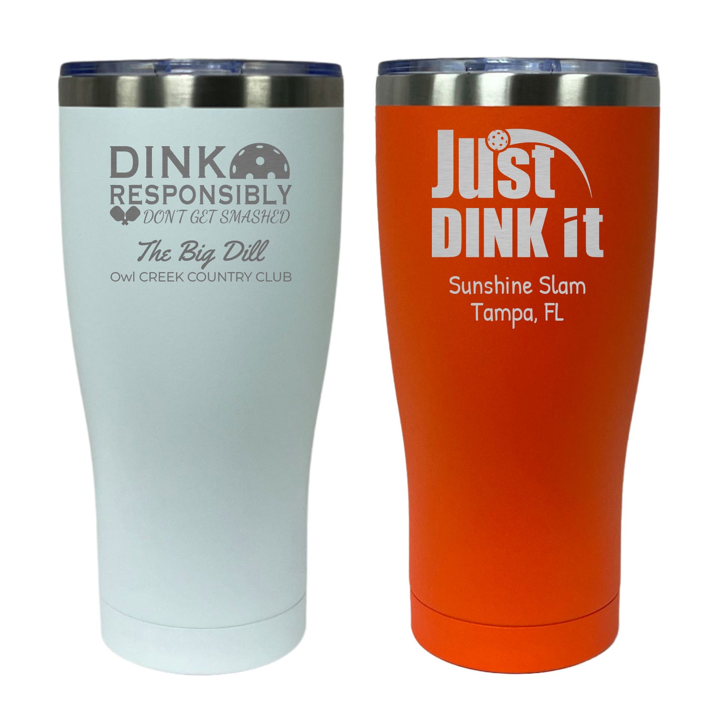 30oz Tumblers | Pickleball 4-Pack