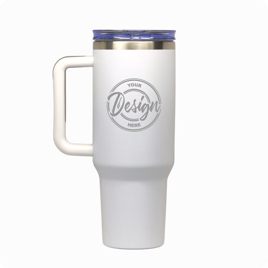 Toccoa 40oz Tumbler | White