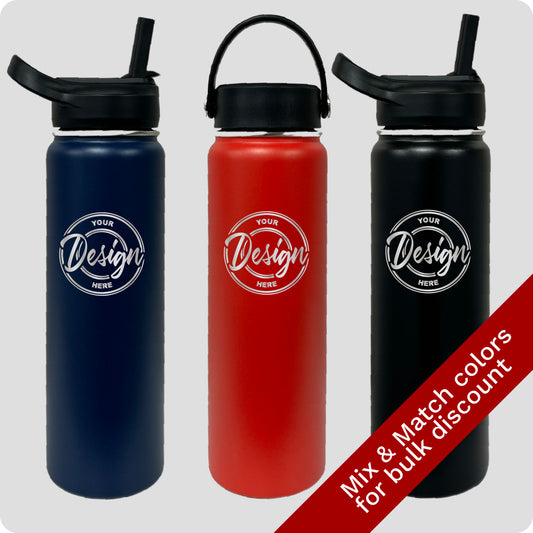 Toccoa 24oz Water Bottle | Engraved Bundle