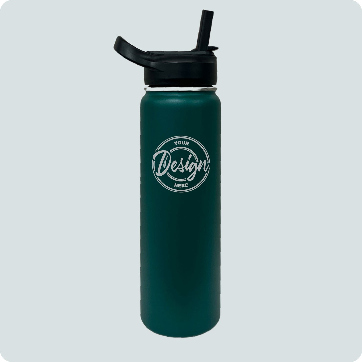Toccoa 24oz Water Bottle | Dark Green