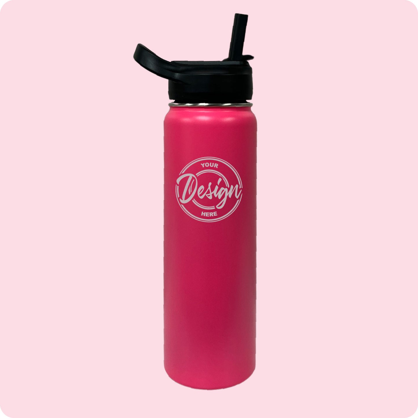 Toccoa 24oz Water Bottle | Pink