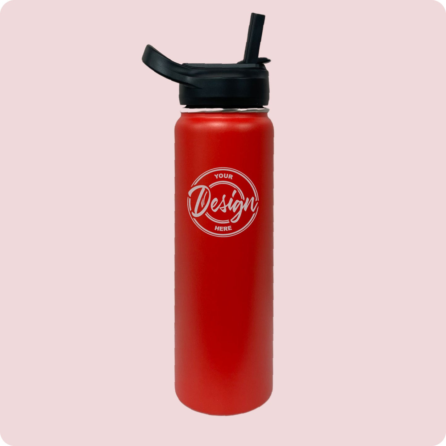 Toccoa 24oz Water Bottle | Red