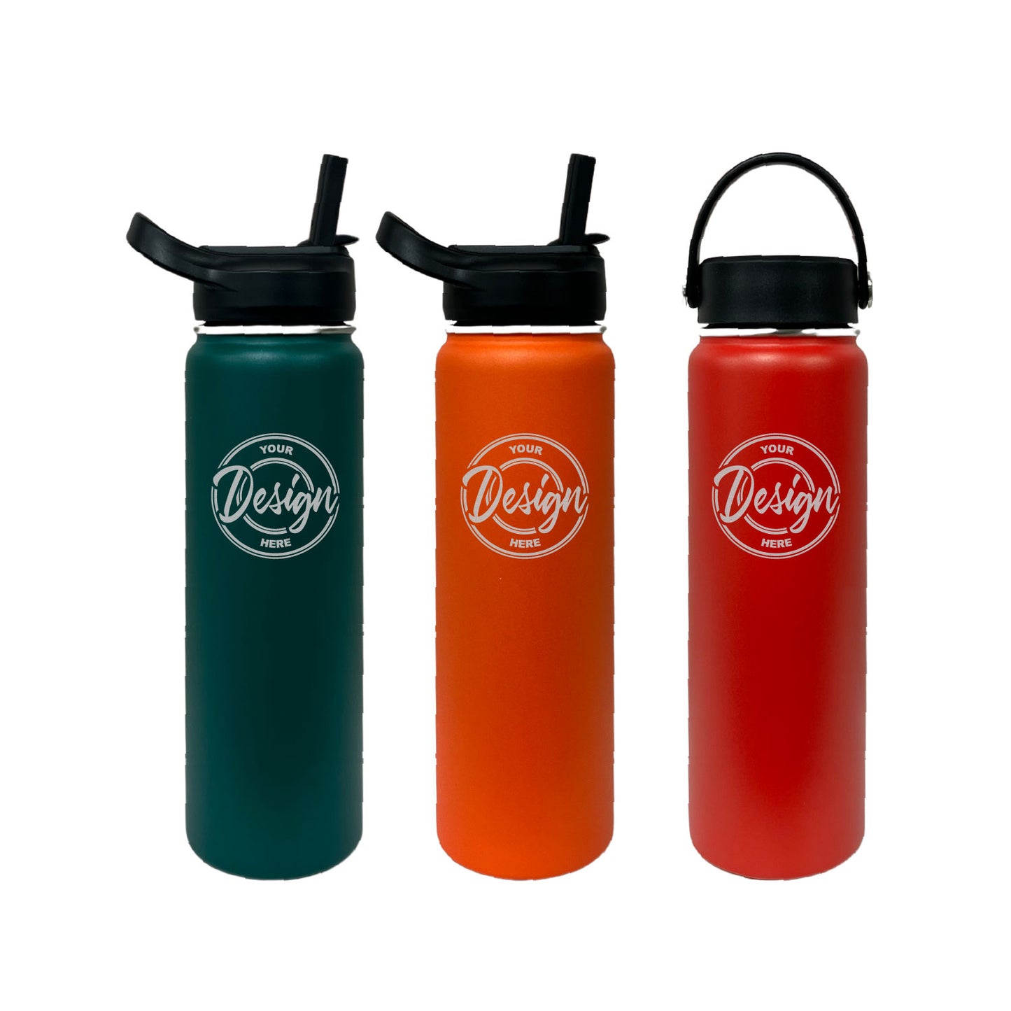 24oz Water Bottle | Pickleball  4-Pack