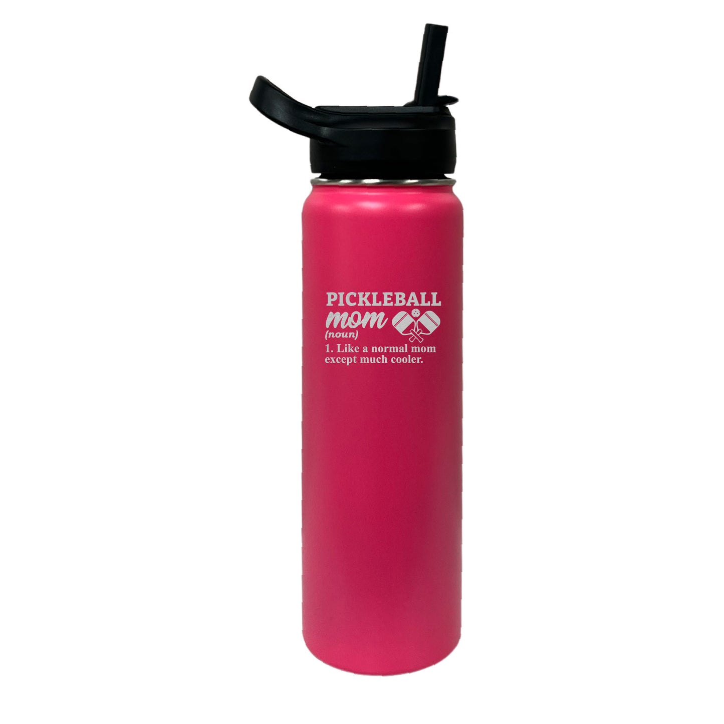 24oz Water Bottle | Pickleball  4-Pack