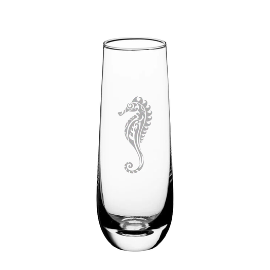 10oz Stemless Champagne Flute | Coastal 4-Pack