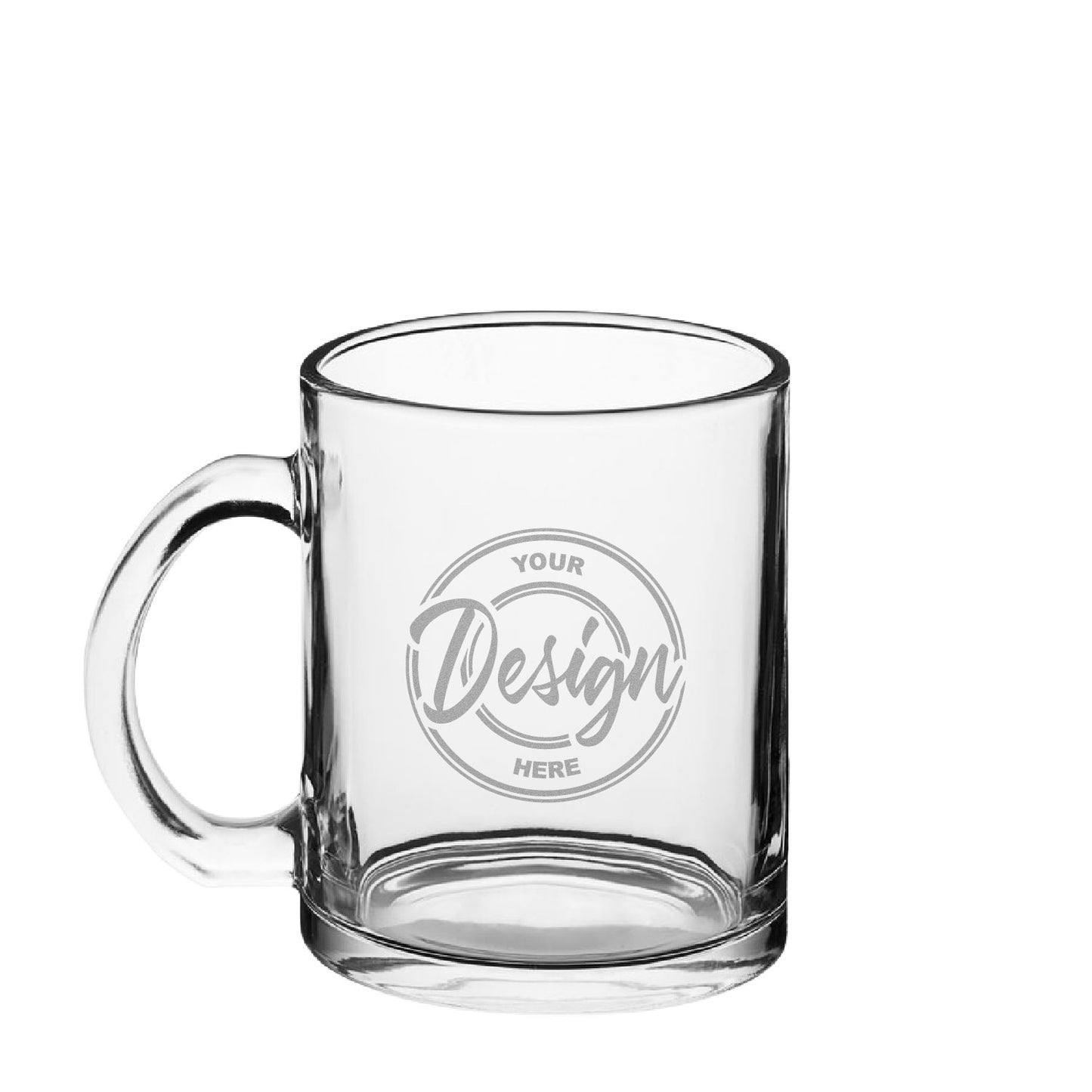 12oz Glass Coffee Mug | Pickleball 4-Pack