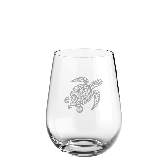 17oz Stemless Wine Glass | Coastal 4-Pack