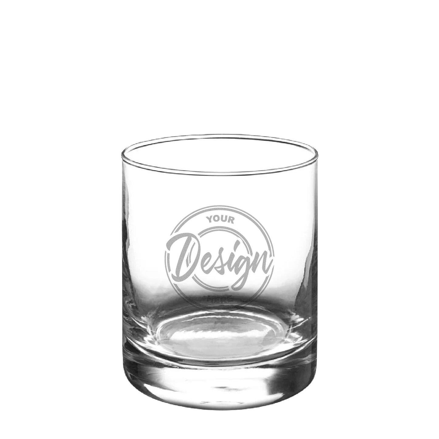 Whiskey / Rocks Glass – 12 oz | Custom Etched