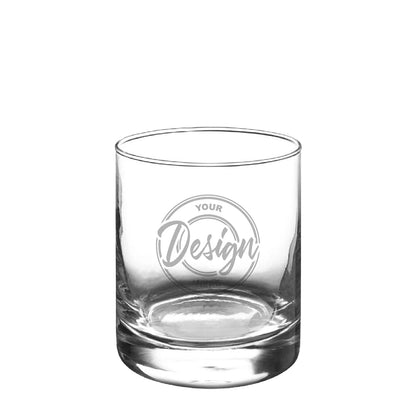 Whiskey / Rocks Glass – 12 oz | Custom Etched