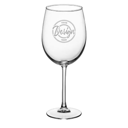 Wine Glass – 16 oz & 19 oz | Custom Etched