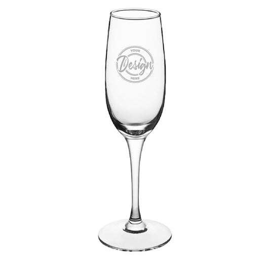 Champagne Glass – 8 oz | Custom Etched