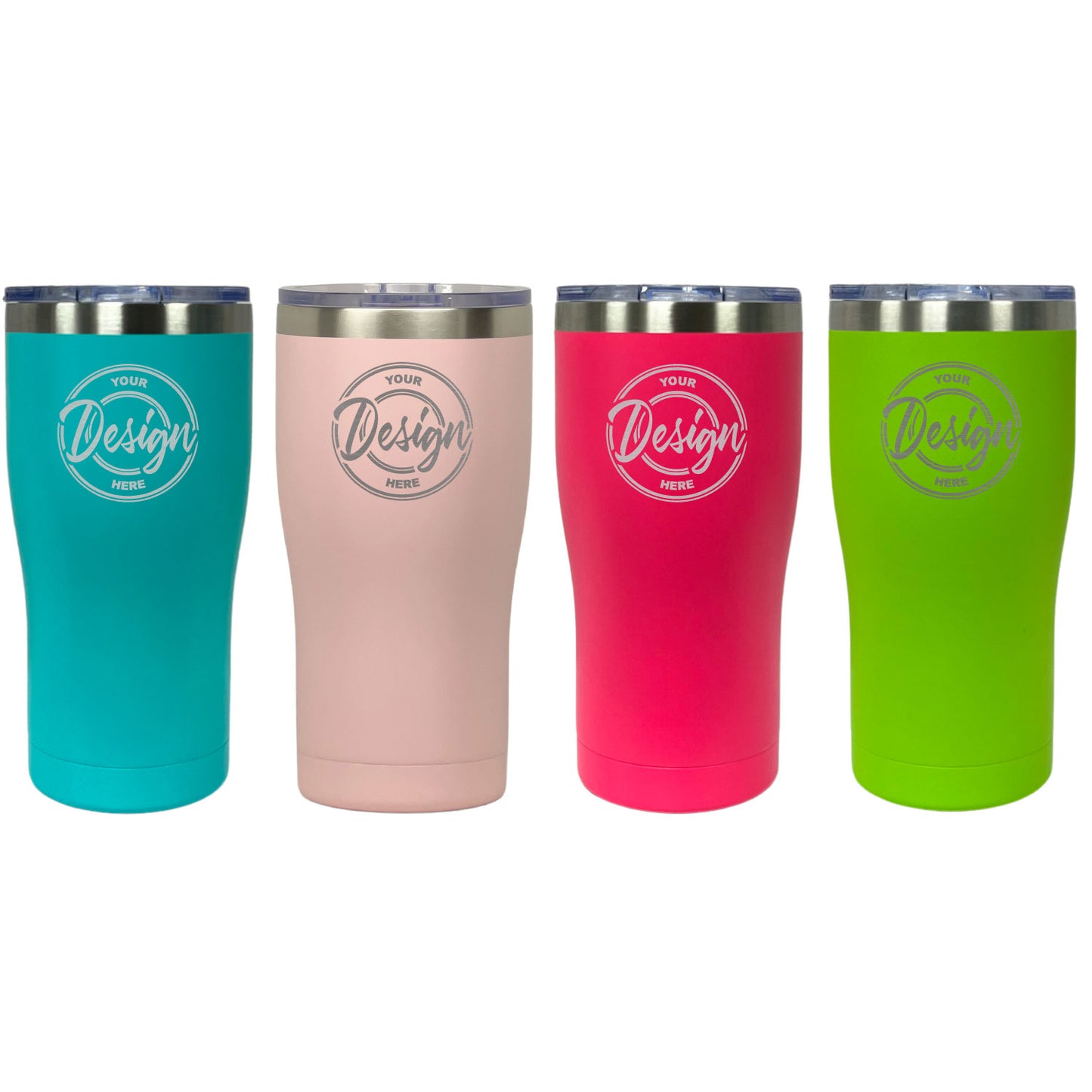 20oz Tumblers | Pickleball 4-Pack