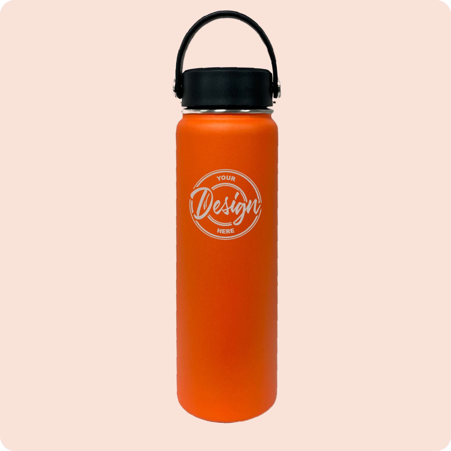 Toccoa 24oz Water Bottle | Orange