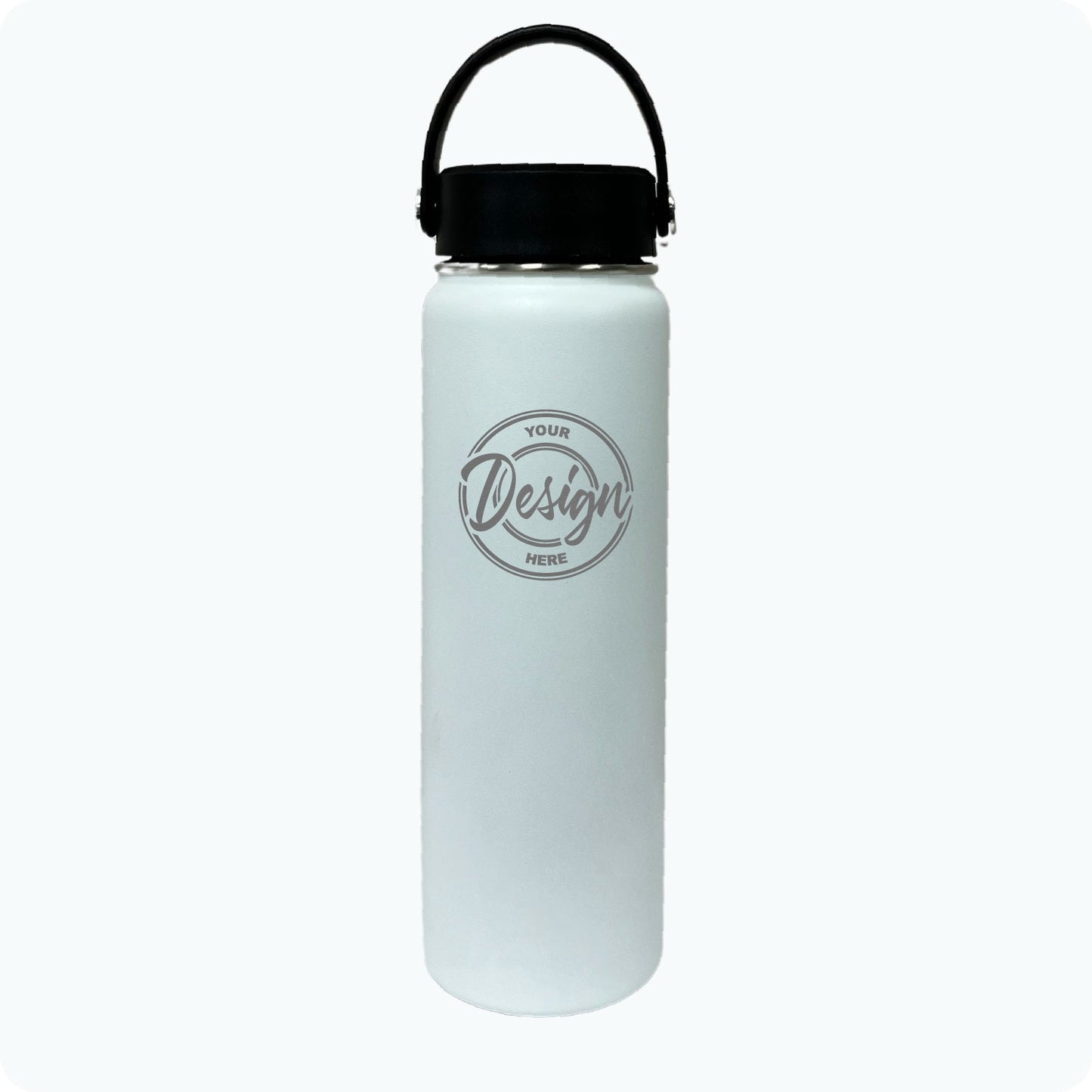 Toccoa 24oz Water Bottle | White
